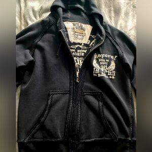 Black chopper sweatshirt